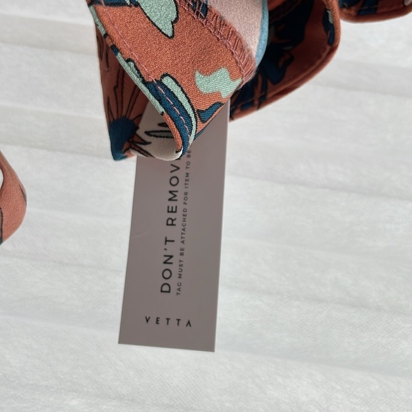 NWT VETTA The Getaway Capsule Convertible Wrap Tie Dress - Picture 4 of 5